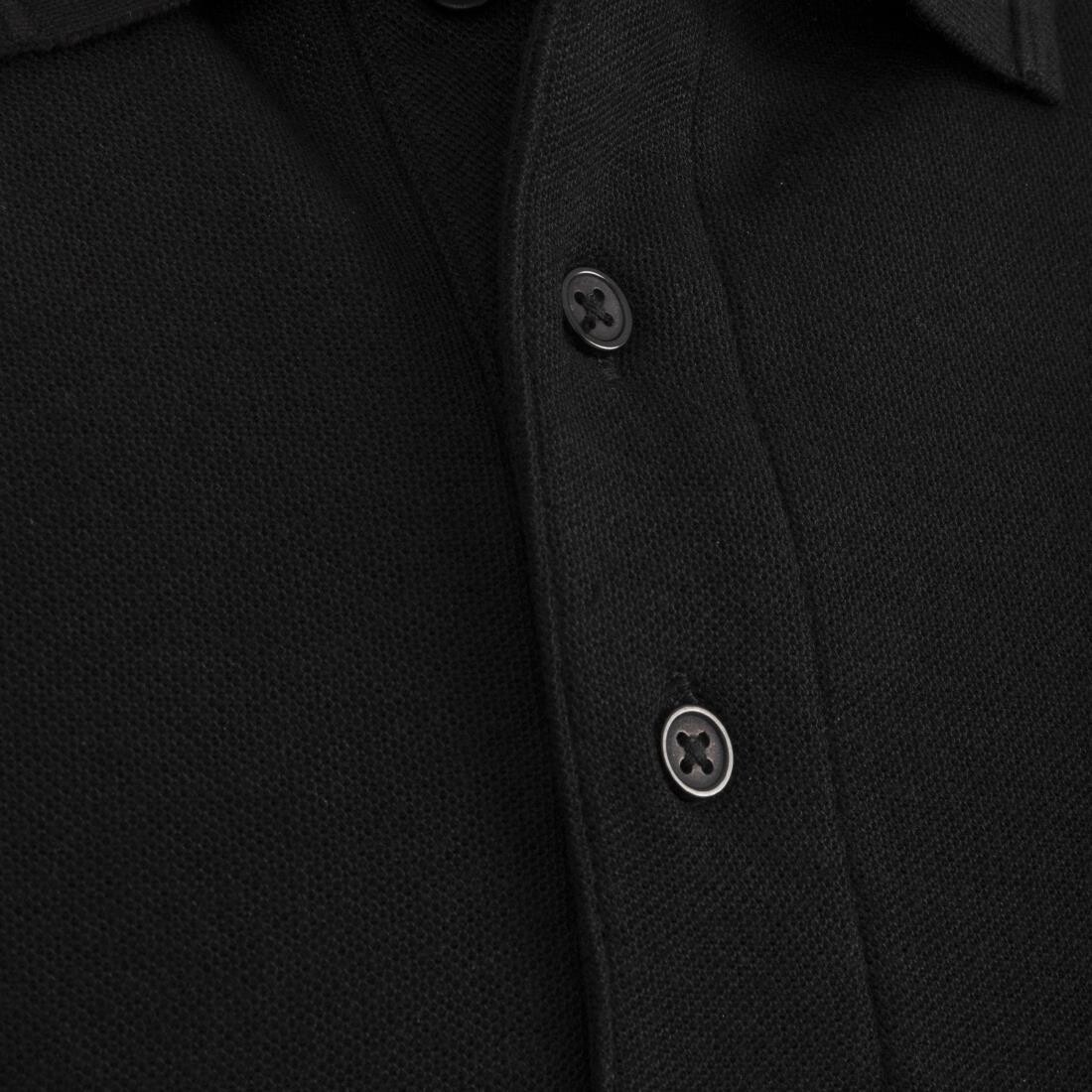 Unisex Polo Shirt Black L