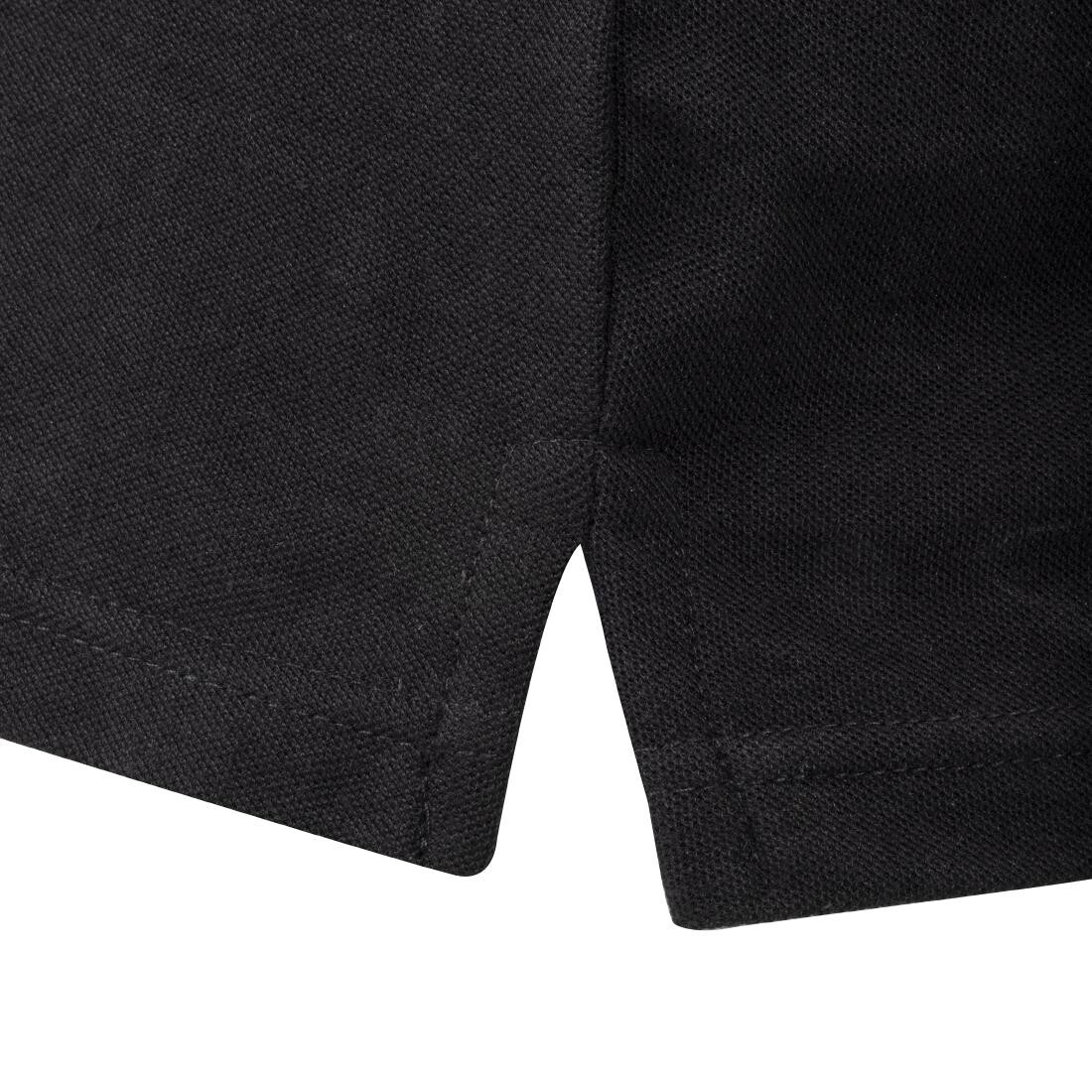 Unisex Polo Shirt Black L