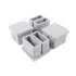 Black Fitting Plugs (4 Pack)