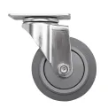 Vogue 4in Castor for Floor Cupboard - Image 1