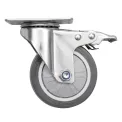 Vogue Castor 4" Braked for Floor Cupboard - Image 1
