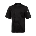 Chef Works Montreal Cool Vent Black Unisex Chefs Jacket - Image 1