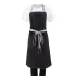 Whites Southside Bib Apron Denim Black