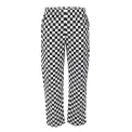Whites Unisex Vegas Trousers Big Black & White Check - Image 1