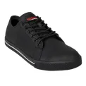 Slipbuster Recycled Microfibre Safety Trainers Matte Black - Image 1