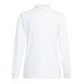 Brook Taverner Frederick Men's White Long Sleeve Polo - Image 1