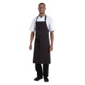Chef Works Urban Rockford Canvas Wide Bib Apron Steel Grey