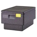 Cambro Deep Full-Size Top Loading GoBox Black - Image 1