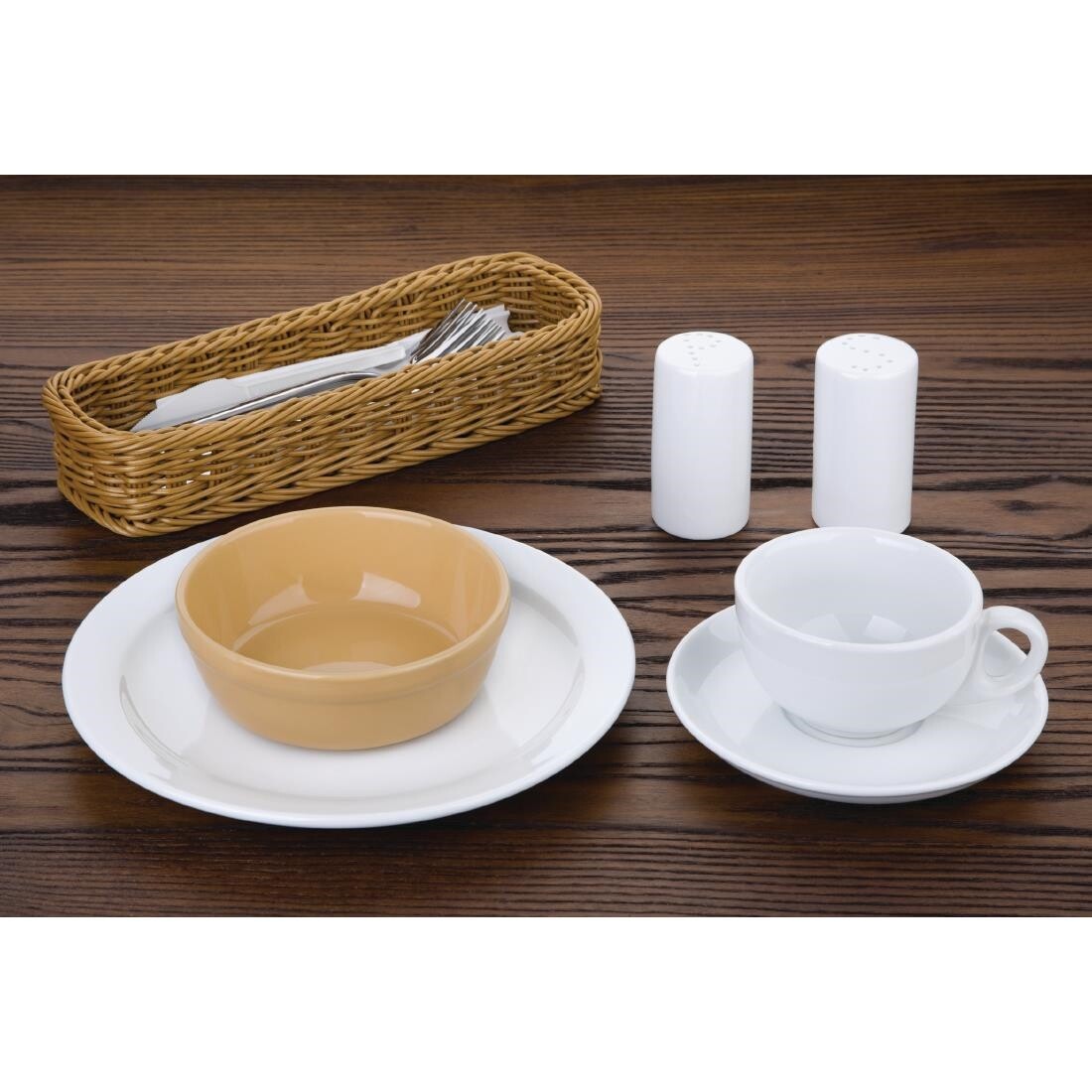 Olympia Stoneware Round Pie Bowls 137mm
