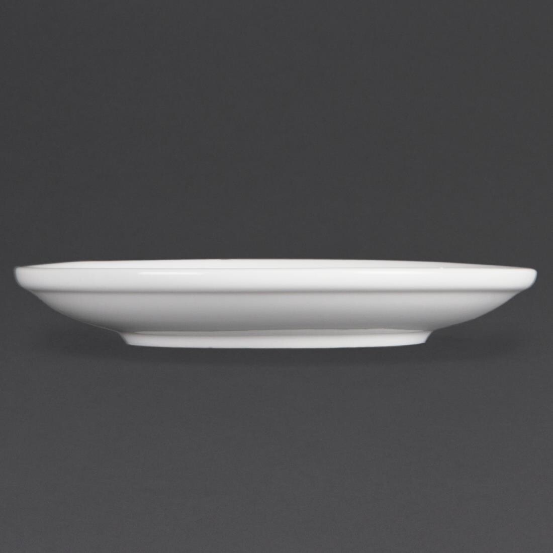 Olympia Whiteware Stacking Saucers