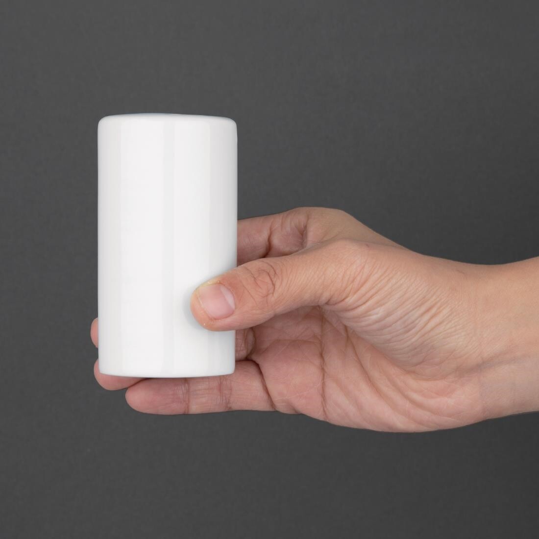 Olympia Whiteware Salt Shakers 80mm
