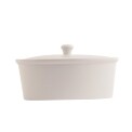 Olympia Whiteware Oval Casserole Dish 2.2Ltr