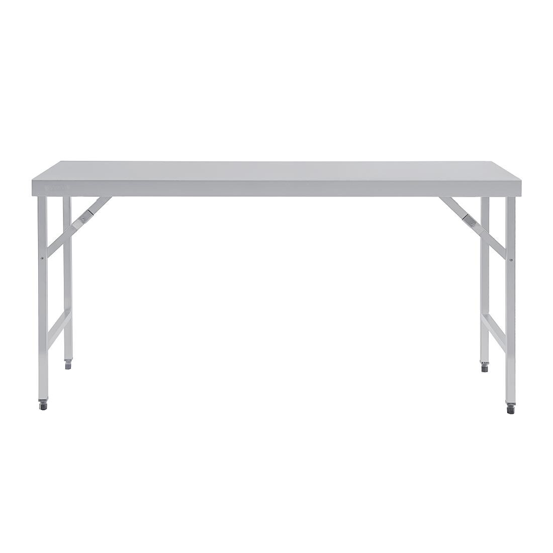 Vogue Stainless Steel Folding Table 1800mm