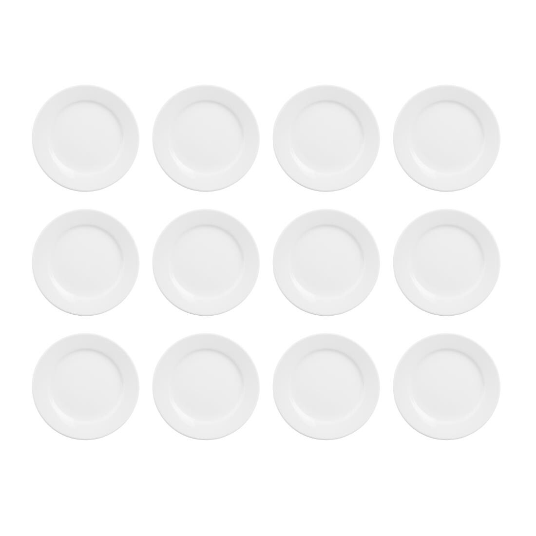 Athena Hotelware Wide Rimmed Plates 165mm