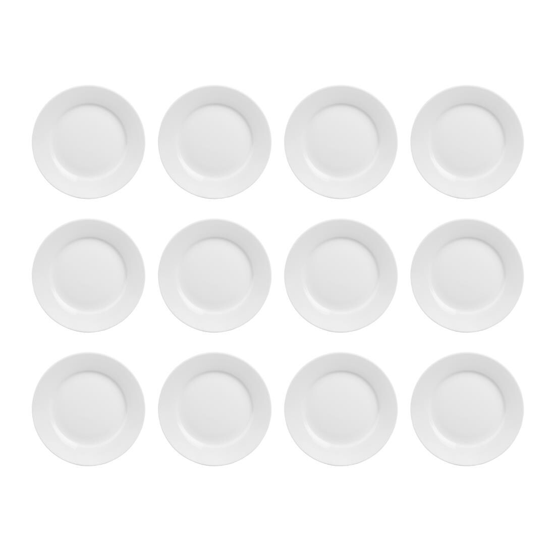 Athena Hotelware Wide Rimmed Plates 228mm