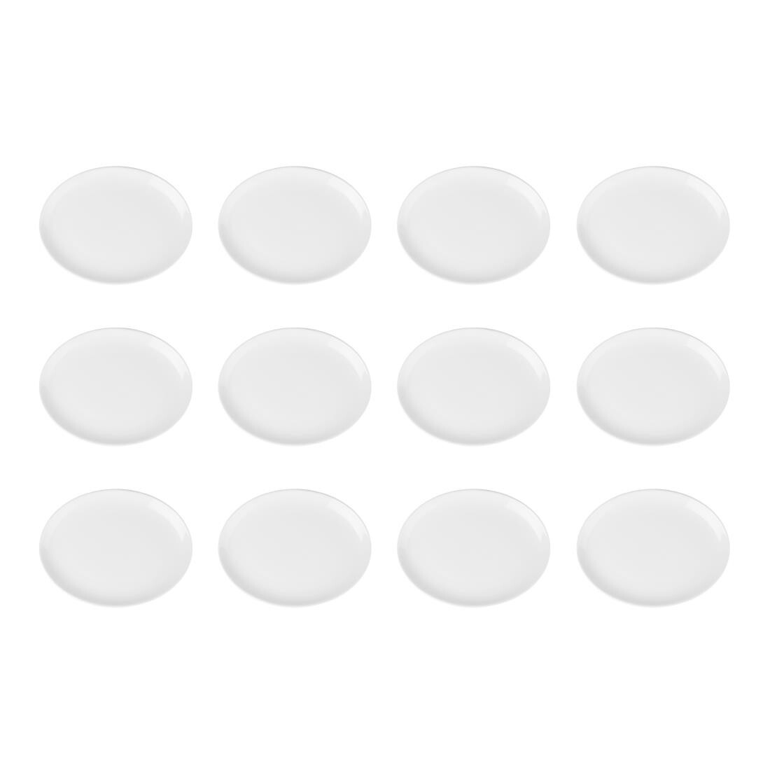 Athena Hotelware Oval Coupe Plates 254 x 197 mm