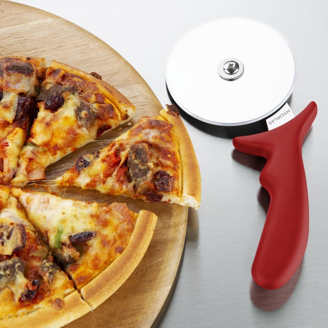 Vogue Pizza Wheel Red 4"
