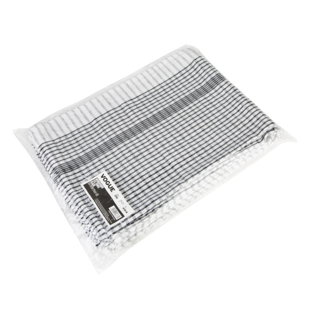 Vogue Wonderdry Tea Towels Black