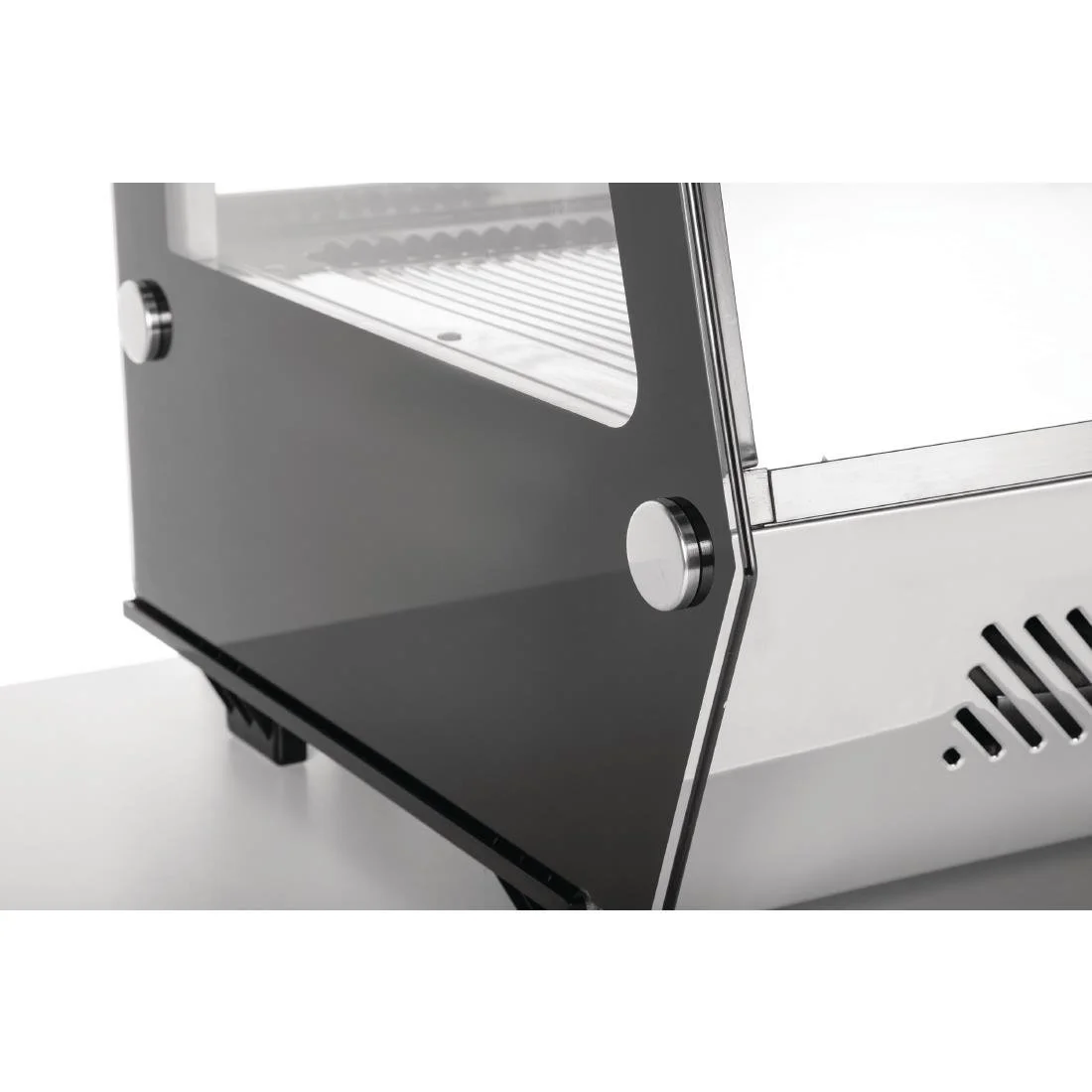 Polar G-Series Energy Efficient Countertop Food Display Fridge Black 160Ltr - Image 9