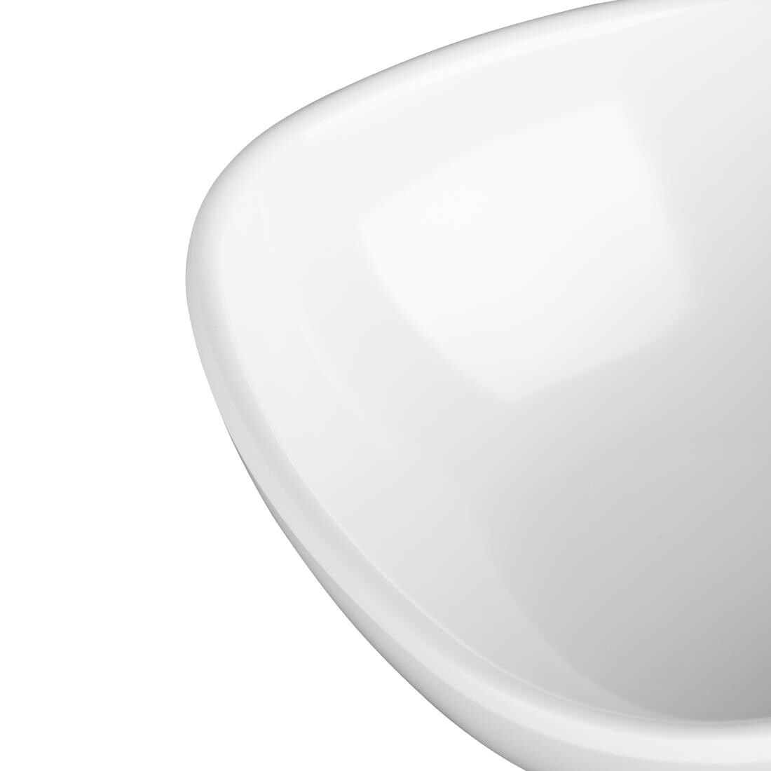 Kristallon Melamine Rounded Square Bowls 120mm