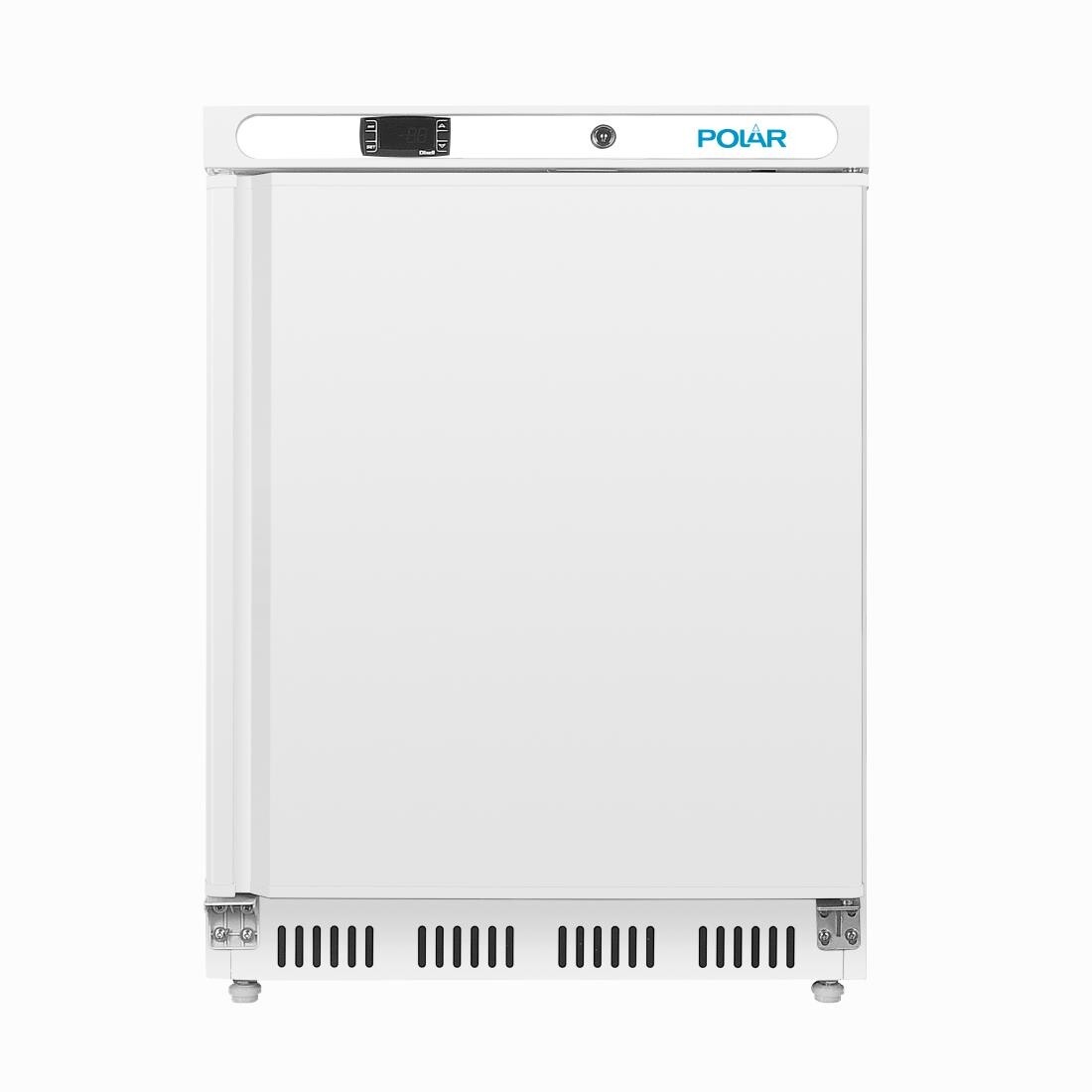 Polar Undercounter Freezer White 140Ltr