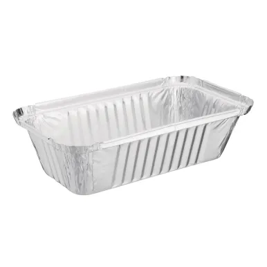 Nisbets Essentials Foil Containers and Lids 250ml (50 Pack)