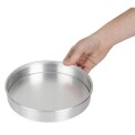 Aluminium Sandwich Tin With Removable Base 20cm