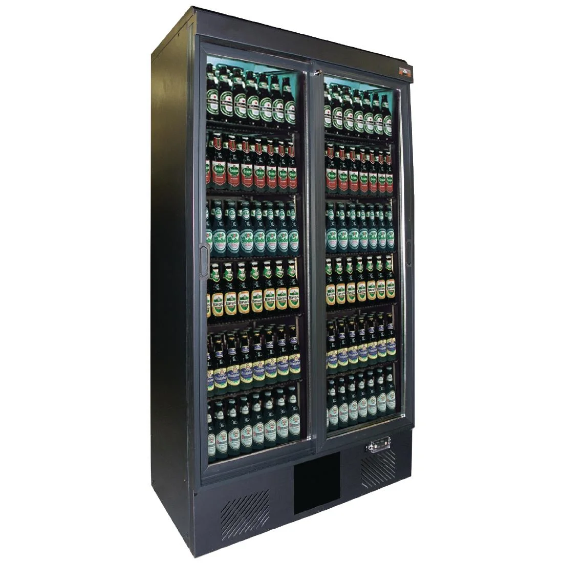 Gamko Upright Bottle Cooler - Double Sliding Door 500 Ltr - Image 1