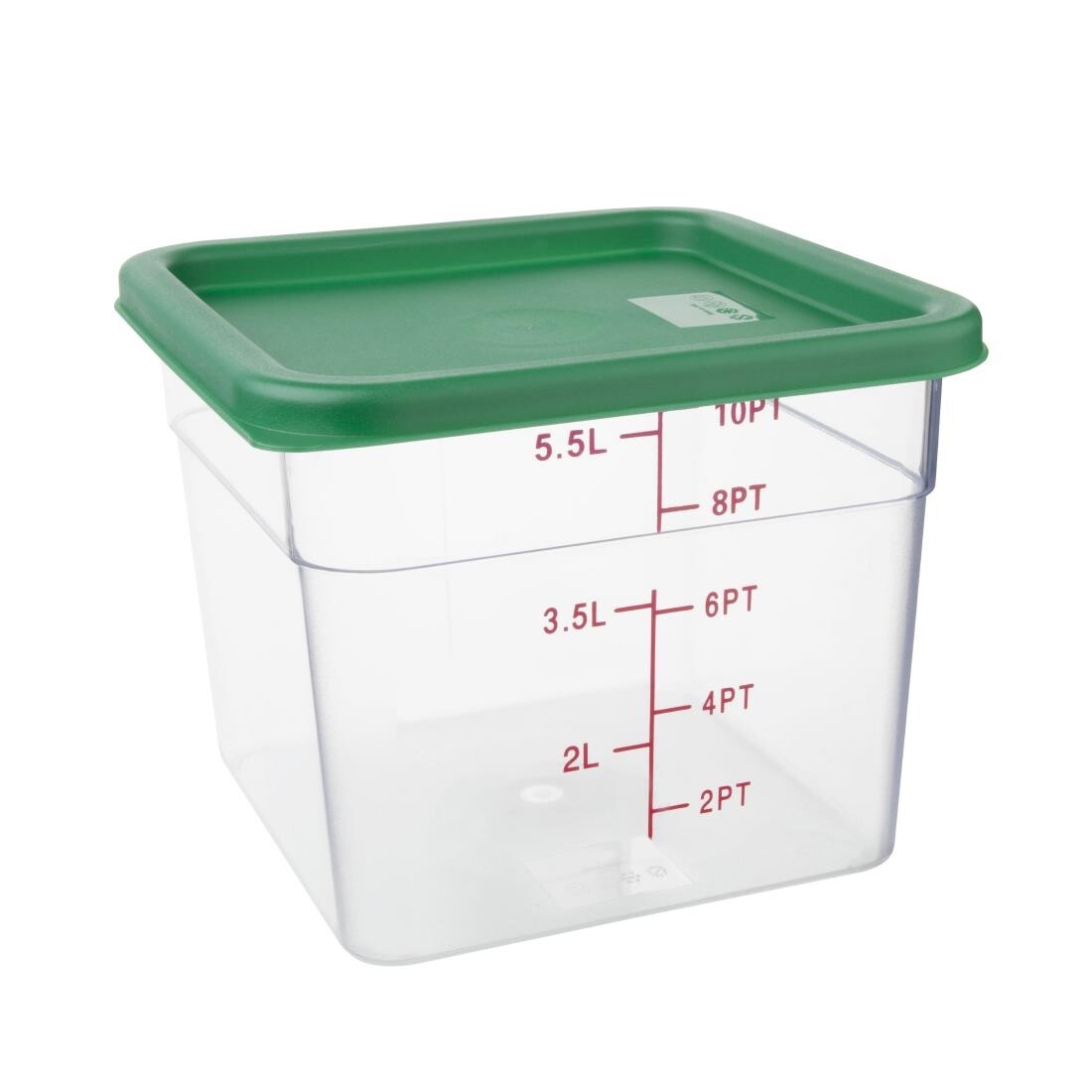 Vogue Square Lid Green Medium
