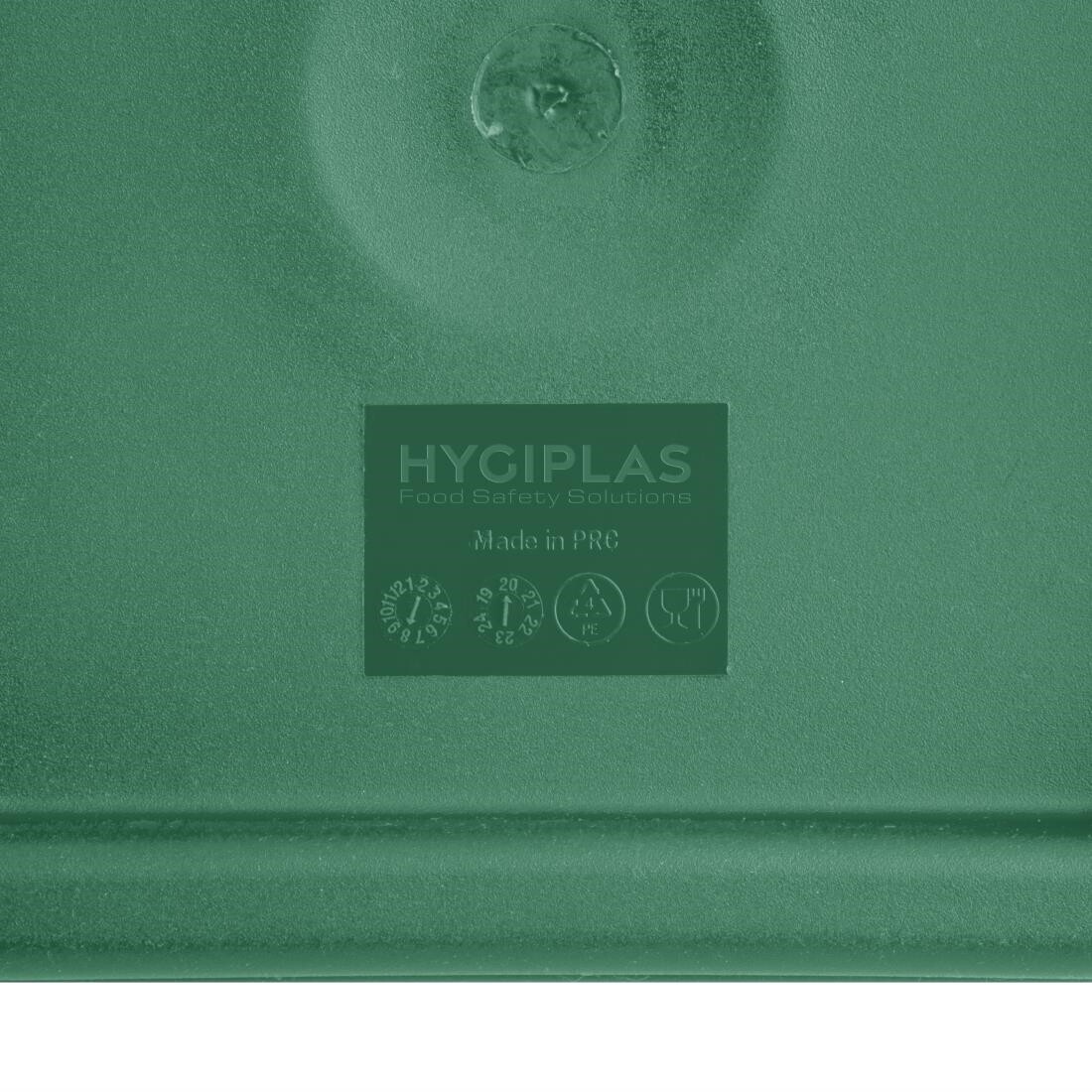 Vogue Square Lid Green Medium