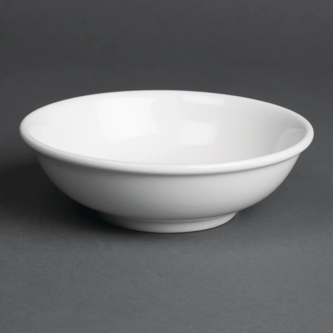 Royal Porcelain Classic White Cereal Bowls 140mm - Image 1