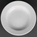 Royal Porcelain Classic White Soup Plates 235mm - Image 1