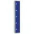 Elite Five Door Electronic Combination Locker Blue