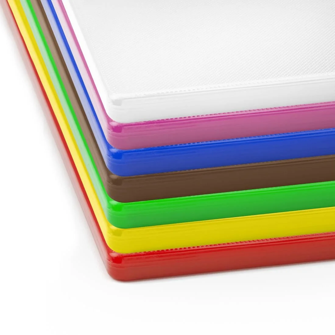 Hygiplas Low Density 7-Piece Chopping Board Set Small 305x229x12mm - Image 3