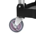 Vogue 3 Tier PP Folding Trolley Black Small - Image 6