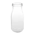 Olympia Glass Milk Bottle 200ml - Image 1