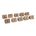 Olympia Acacia Table Number Signs Numbers - Image 1