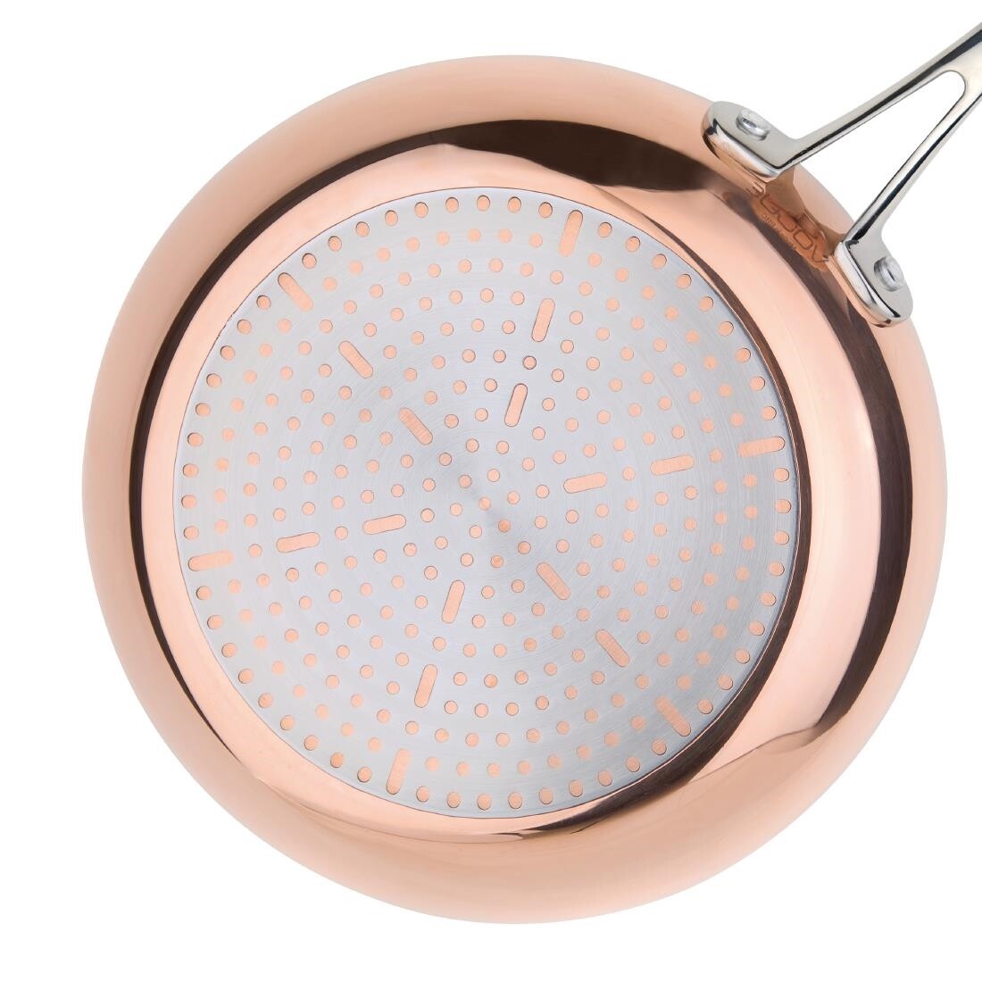 Vogue Tri Wall Copper Frying Pan 240mm