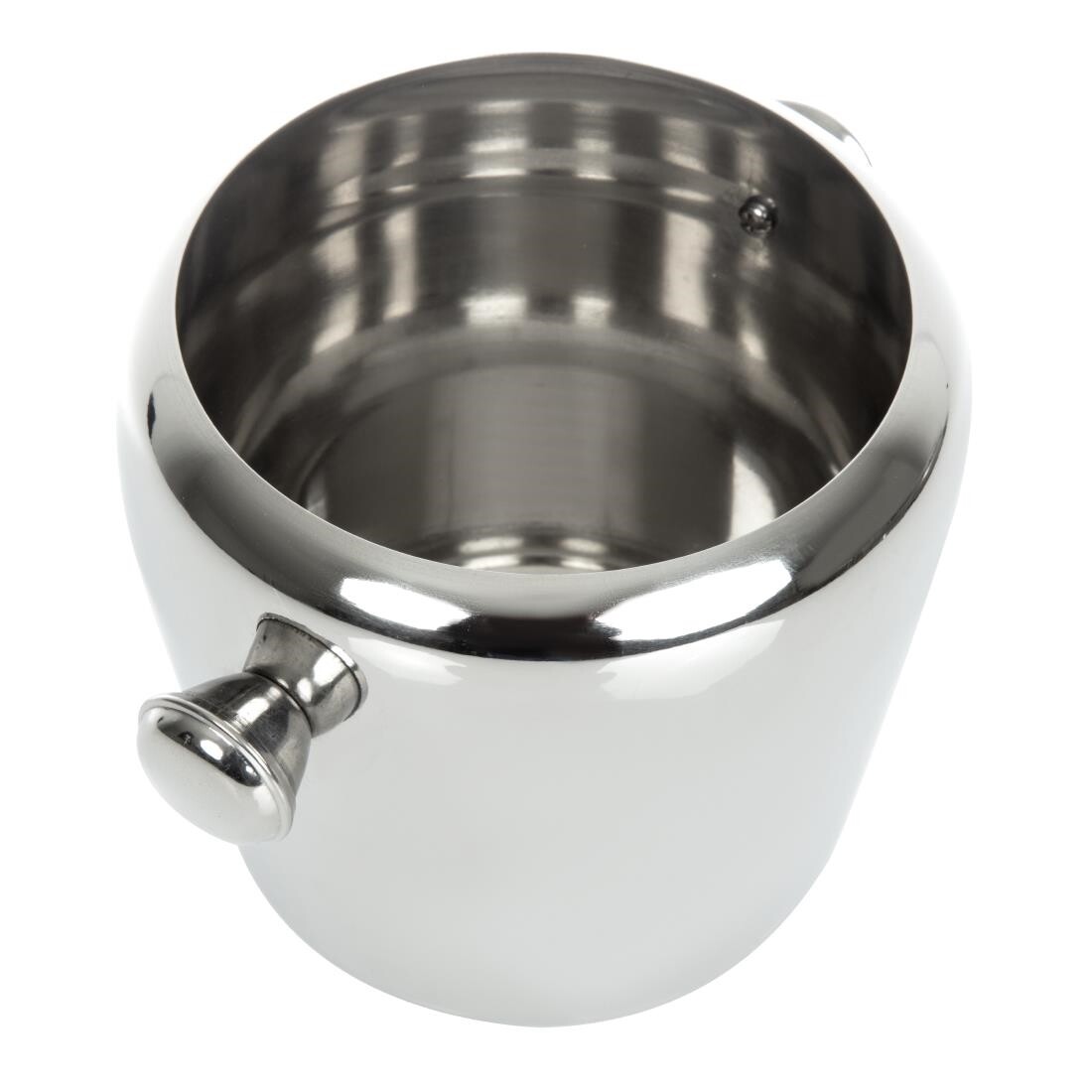 Olympia Mini Ice Bucket Stainless Steel 1Ltr