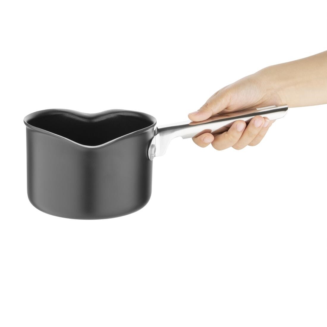 Vogue Non Stick Milk Pan 140mm