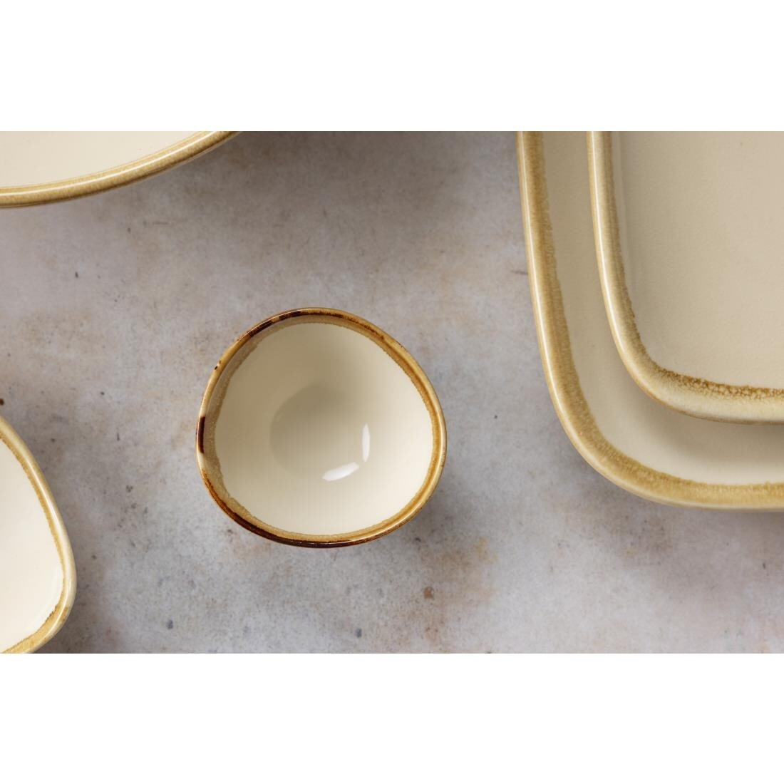 Olympia Kiln Dipping Pot Sandstone 70mm