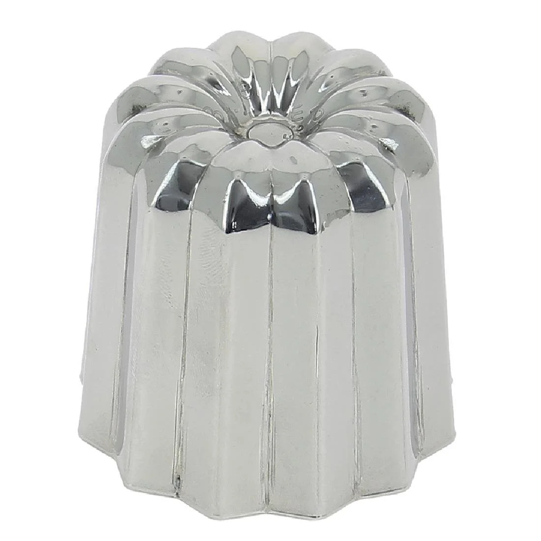DeBuyer Stainless Steel Cannele Fluted Mould