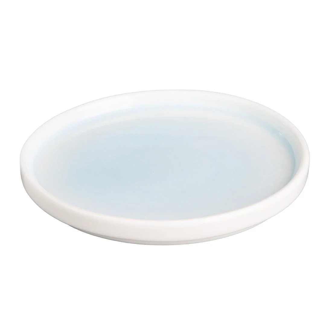 Olympia Fondant Plates Aqua 156mm (6 Pack) - Image 1
