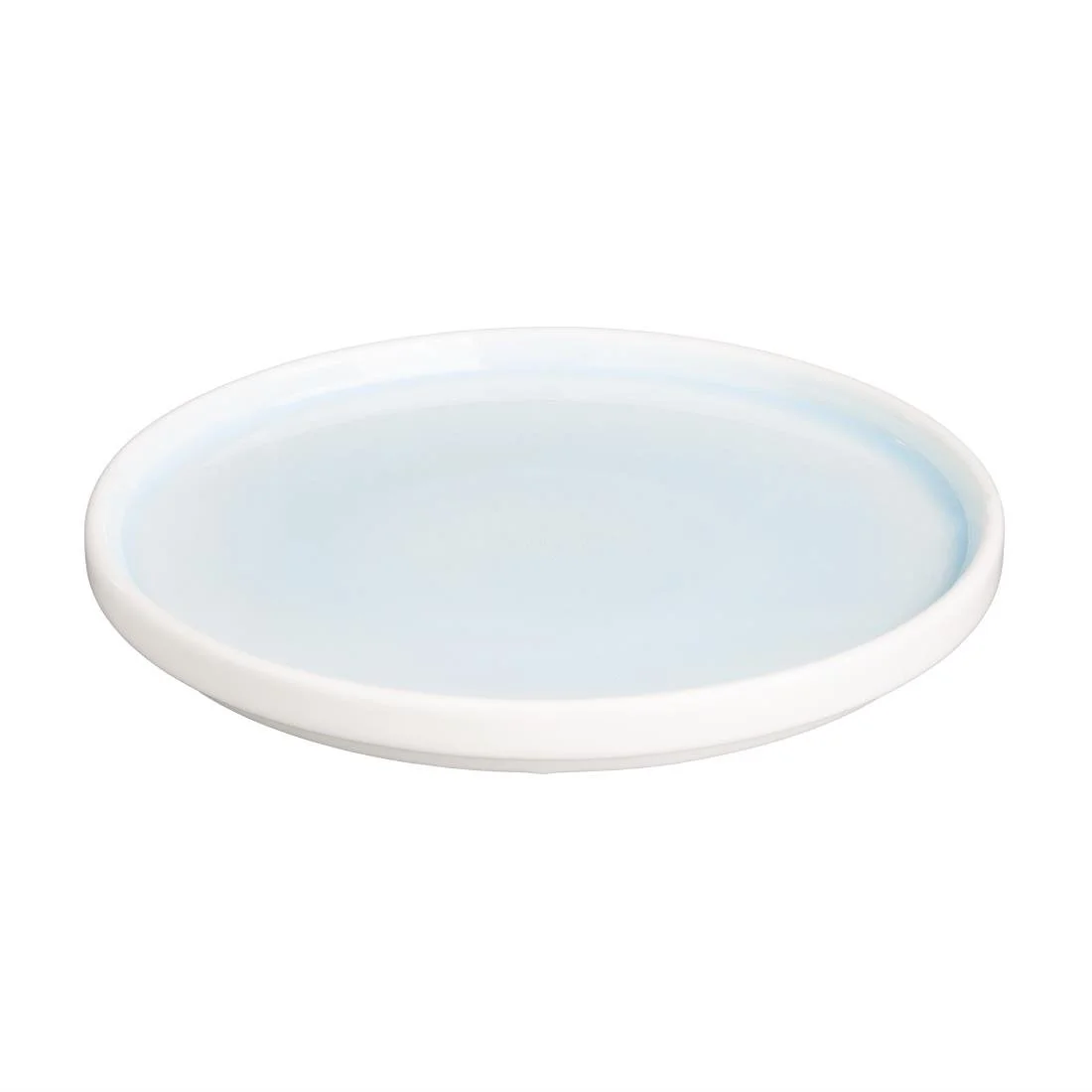 Olympia Fondant Plates Aqua 215mm (6 Pack) - Image 1