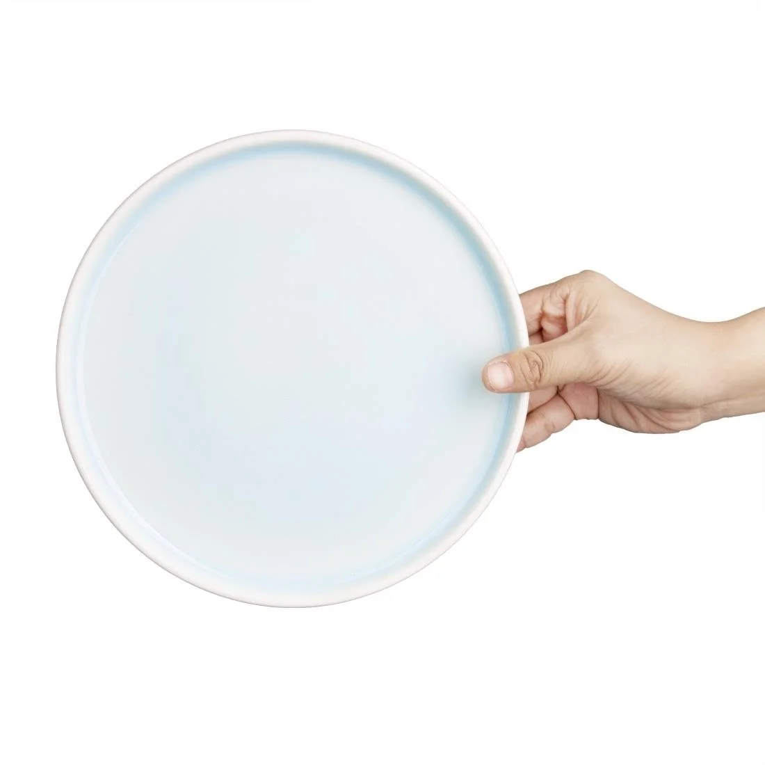 Olympia Fondant Plates Aqua 215mm (6 Pack) - Image 4