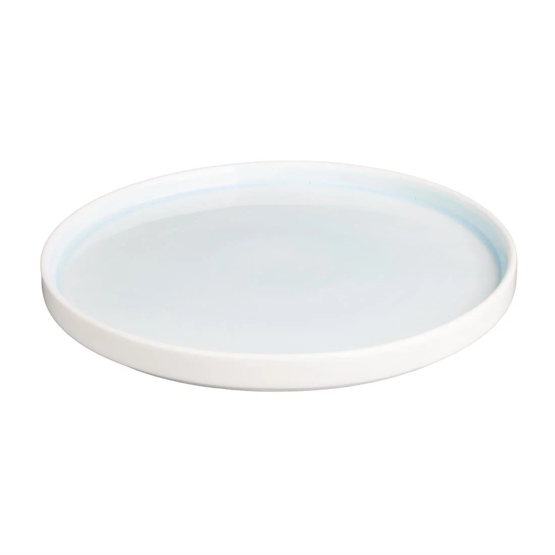 Olympia Fondant Plates Aqua 270mm (4 Pack) - Image 1