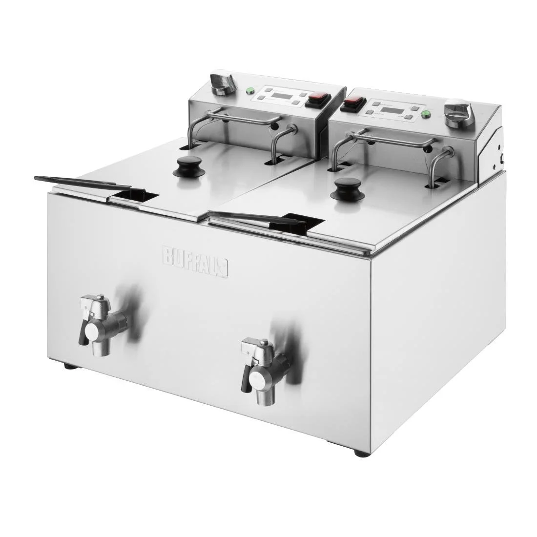 Buffalo Countertop Electric Fryer with Timer 2x8Ltr - Image 4