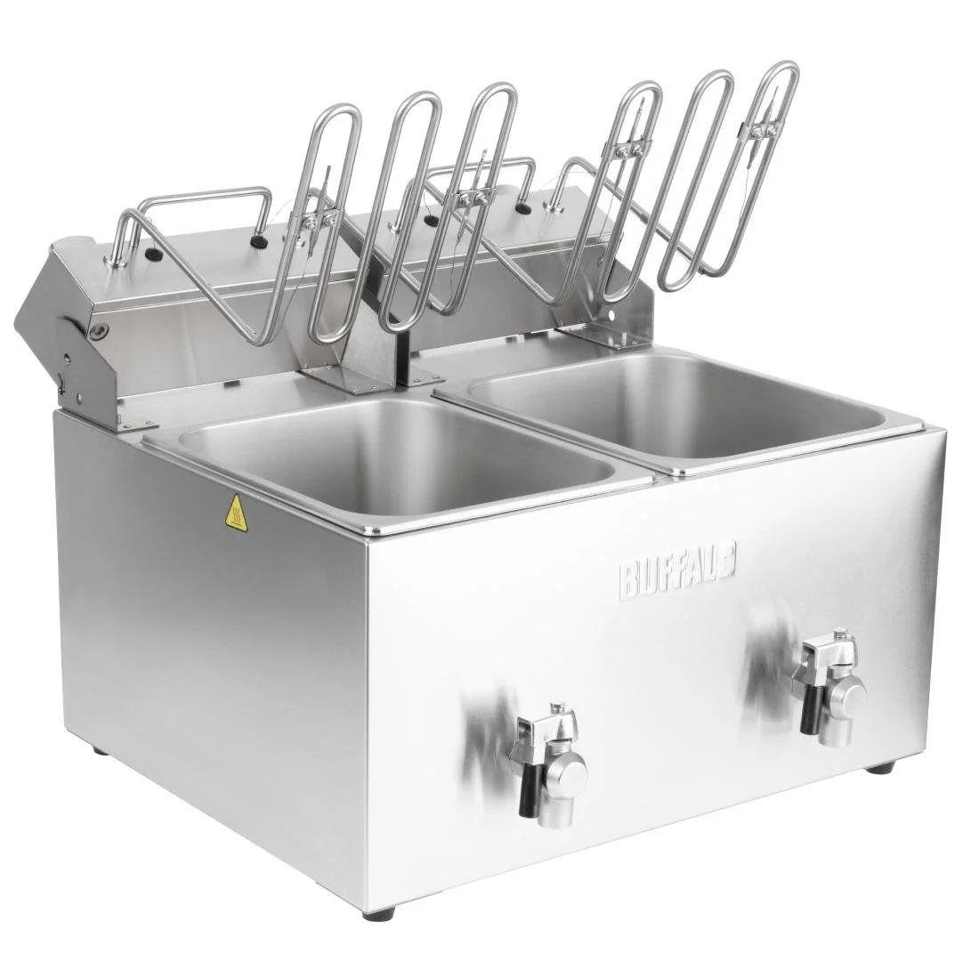 Buffalo Countertop Electric Fryer with Timer 2x8Ltr - Image 11