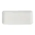 Dudson Harvest Norse White Organic Coupe Rect Platter 350 x 159mm (6 Pack)
