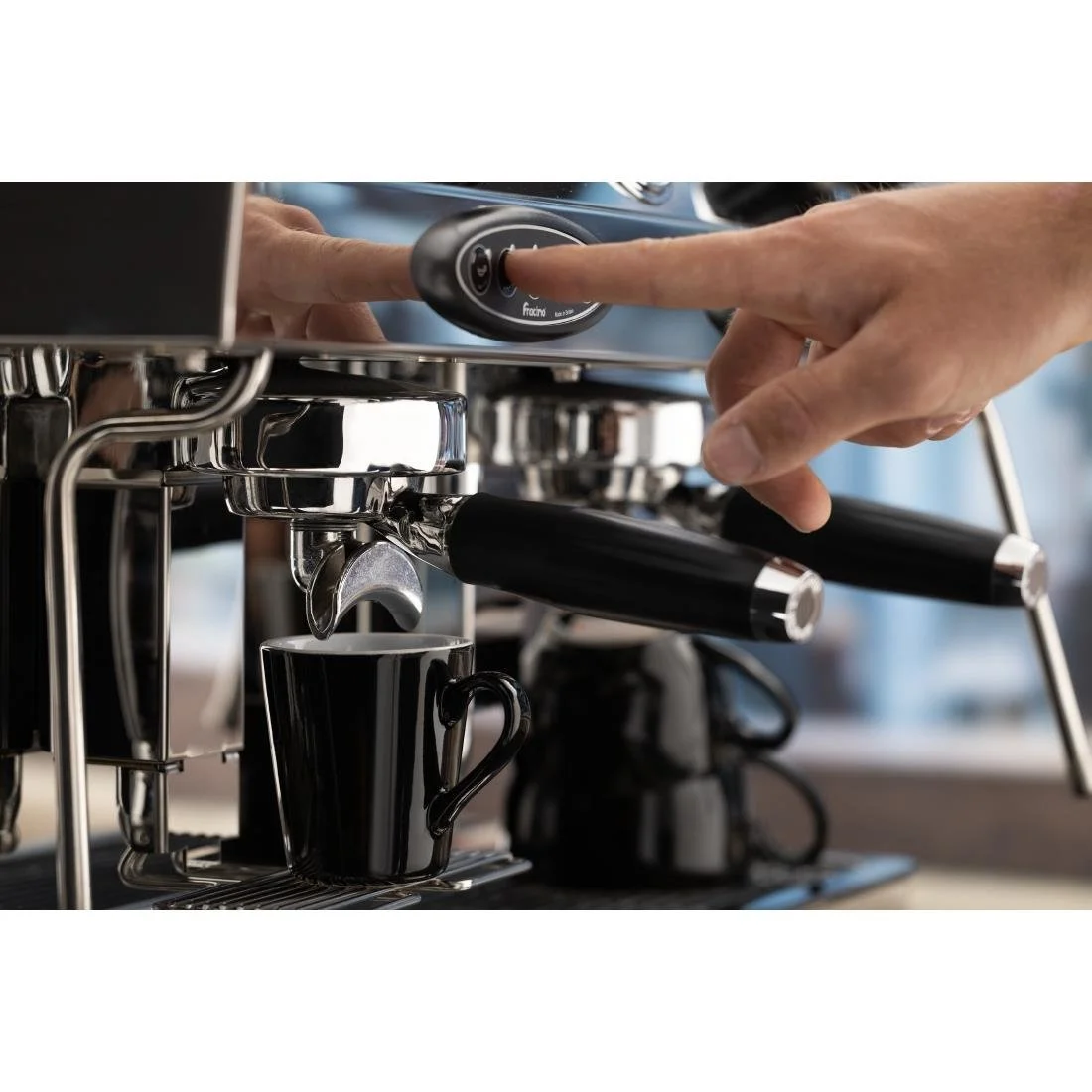 Olympia Cafe Flat White Cups Black 170ml (12 Pack) - Image 11
